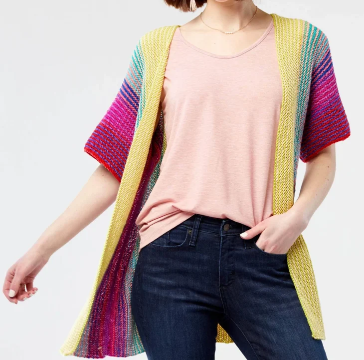 Afslappet cardigan
